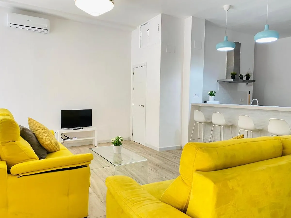 Flamenca Triana - Apartamento Wifi Con 2 Dormitorios 2 Sofas Camas 2 Banos Seville 0*,